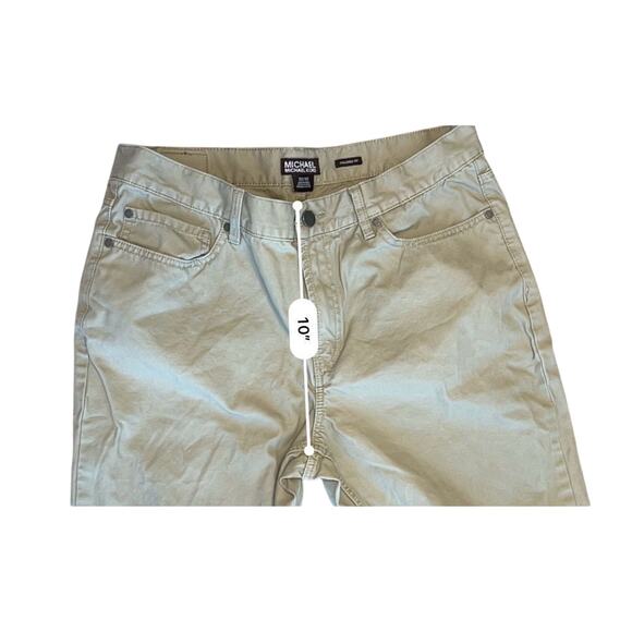 Michael Kors Tailored Fit Khaki Men's Jeans 32/32‎ MSRP $90 Casual Designer - Picture 5 of 13